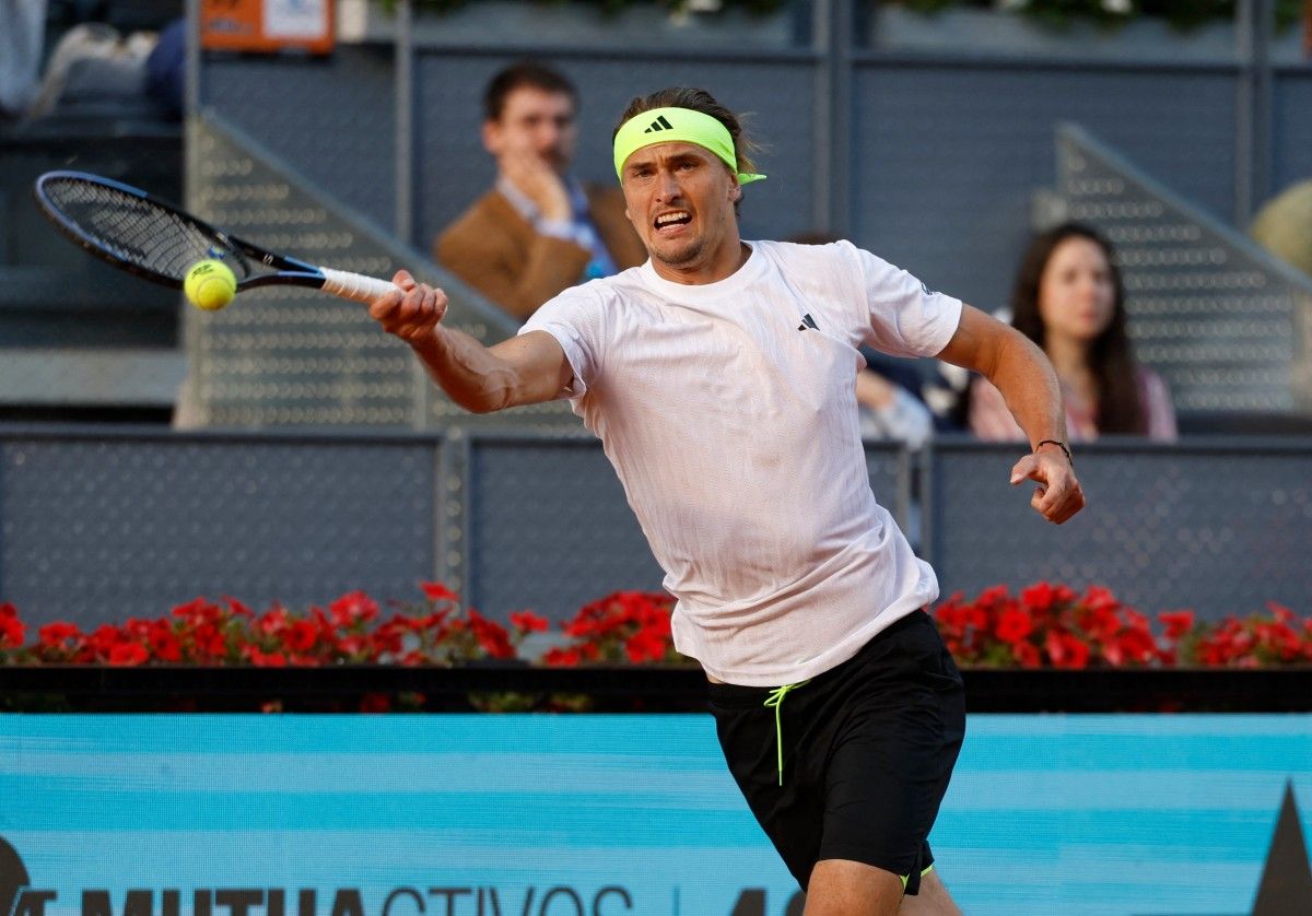 Defending Rome Champion Zverev Blames Burn out on Run of Form