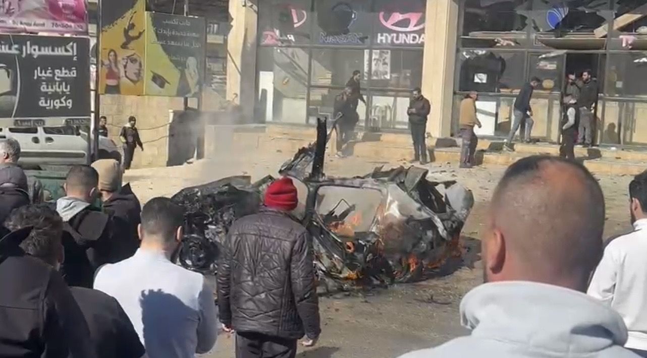 Israel Strikes Palestinian Camp and Southern Beirut Suburbs