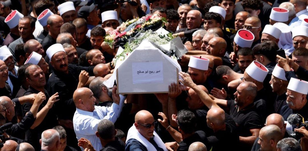 Anxious Israeli Druze Bid Farewell to Majdal Shams Victims