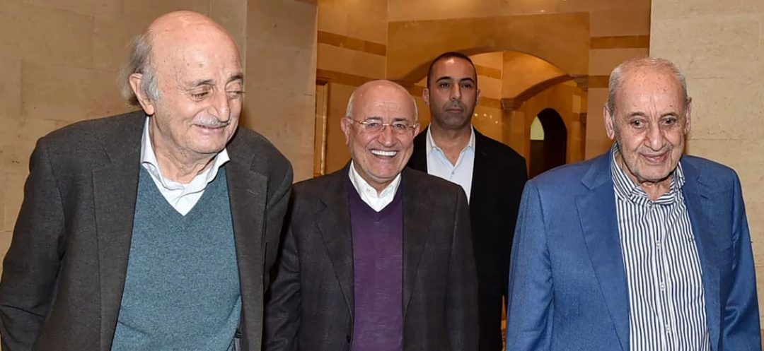 W. Joumblatt Held Talks with Berri