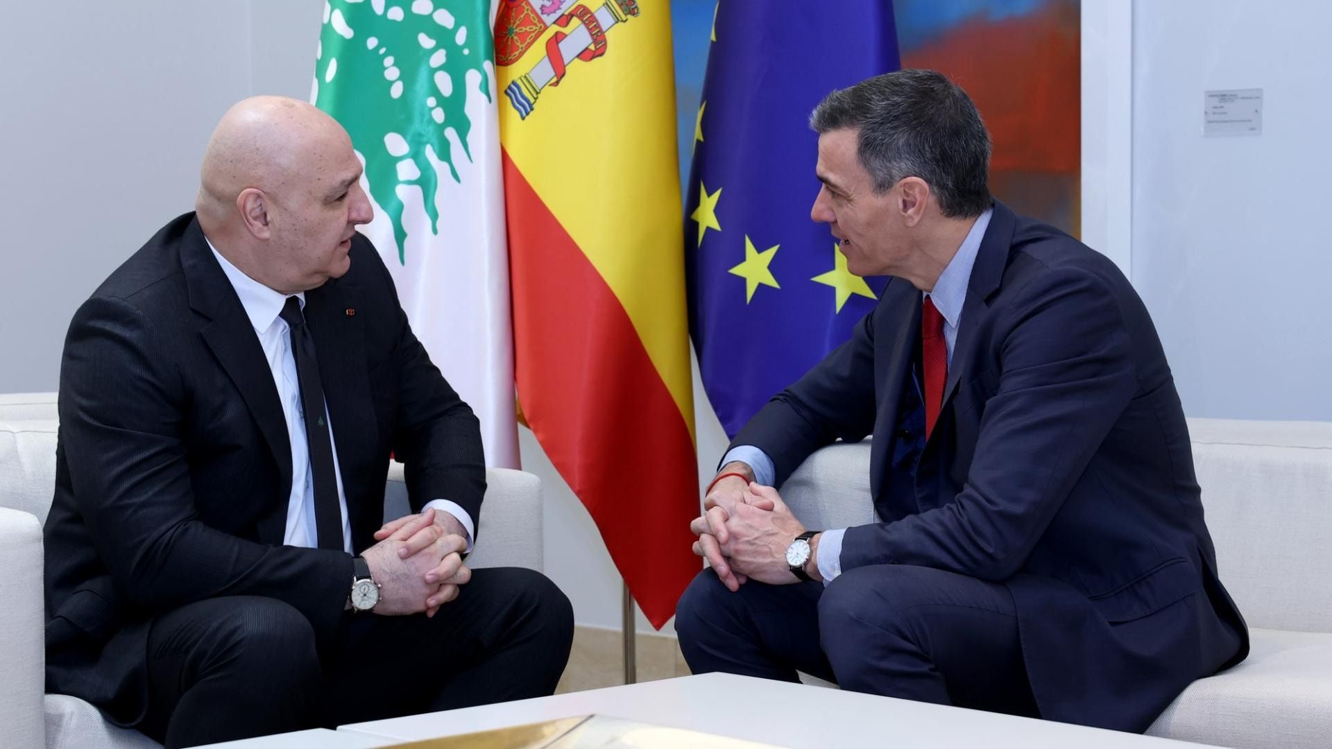 Joseph Aoun in Spain: the Army, UNIFIL, and Regional Stability at the Heart of the Discussions.