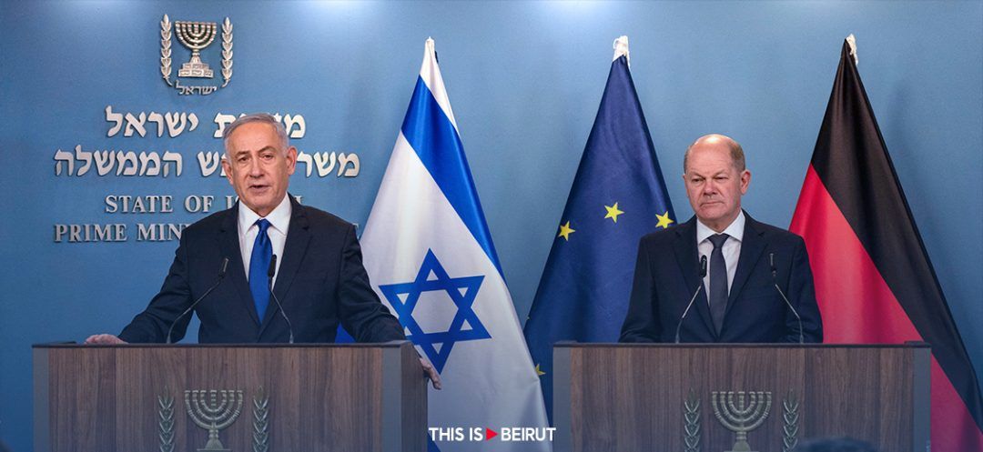 German Chancellor Scholz Calls for 'Ceasefire' in Israel Visit