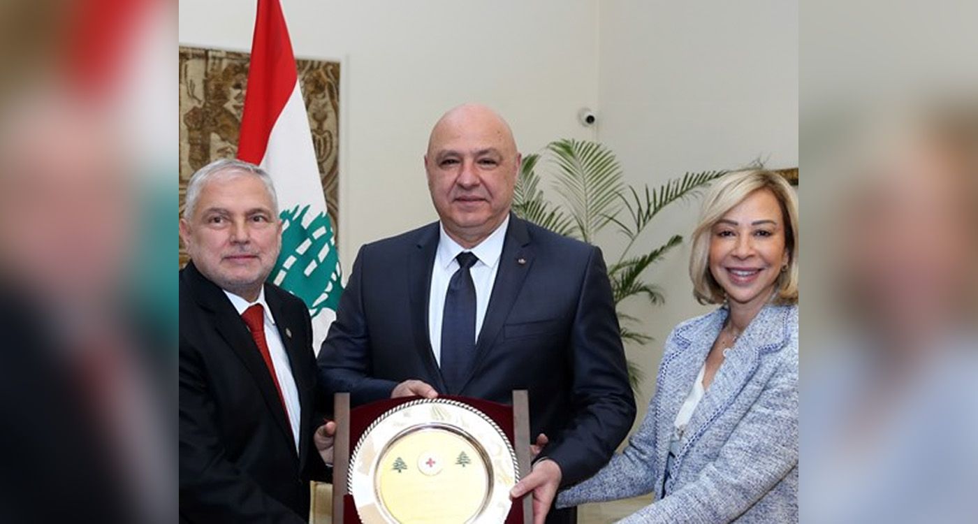 President Aoun Launches Lebanese Red Cross Annual Fundraising Campaign