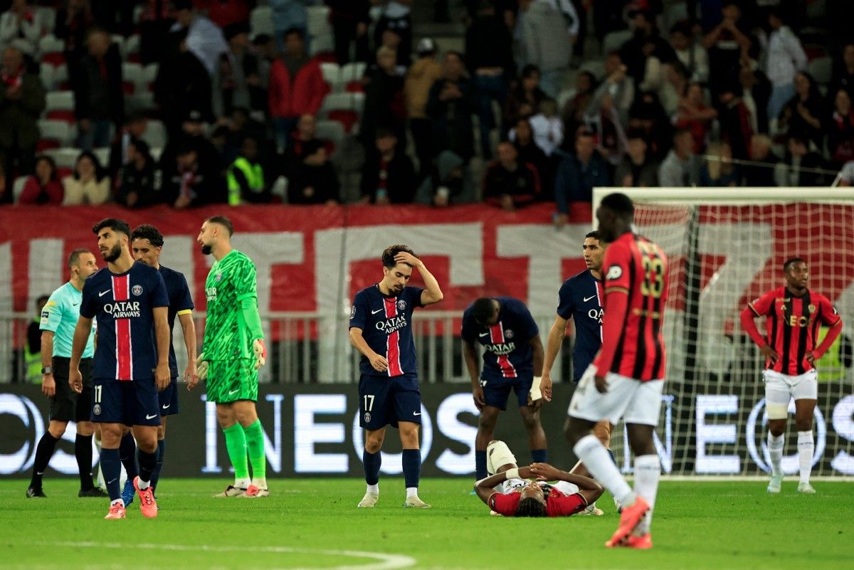 PSG Held by Nice to Leave Monaco Clear at Top of Ligue 1