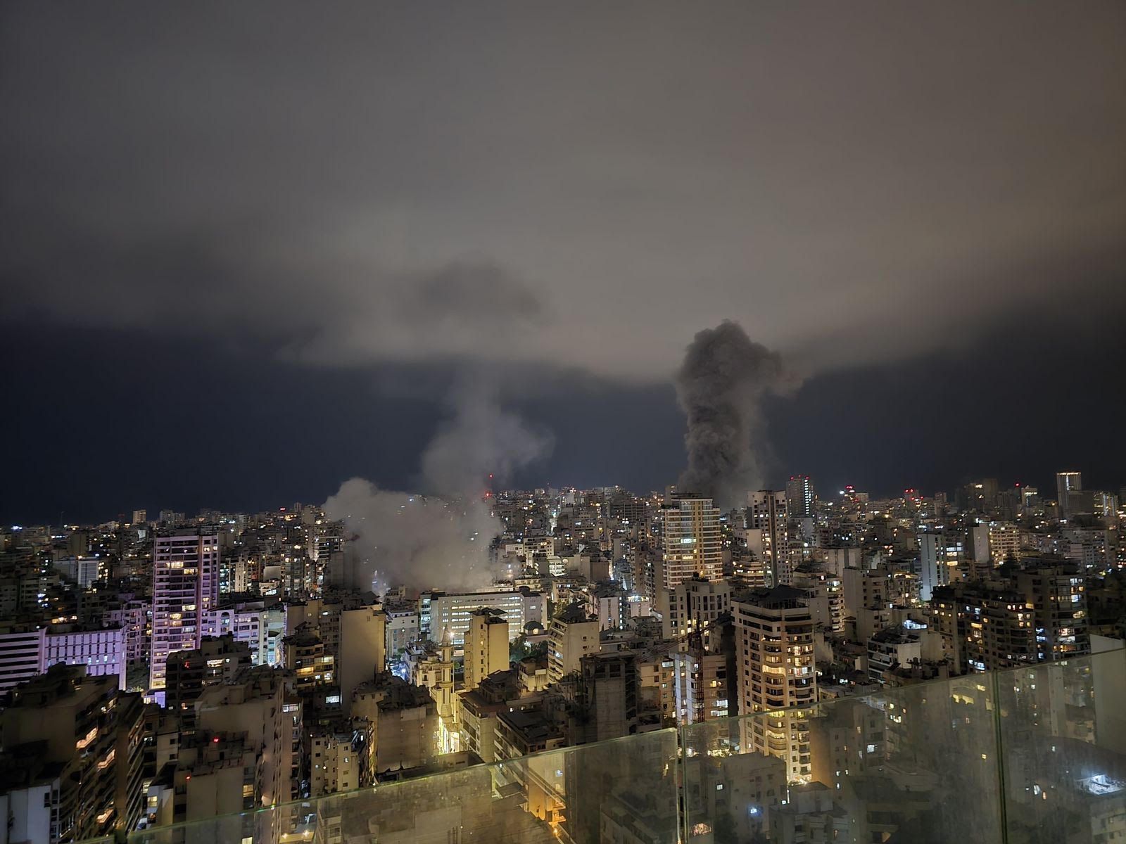 Two Israeli Raids on Ras el-Nabeh and Zokak el-Blatt in Beirut