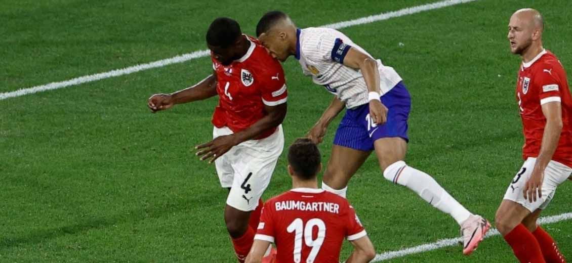 France Edge Austria in Euro-2024 Opener as Mbappe Gets Broken Nose