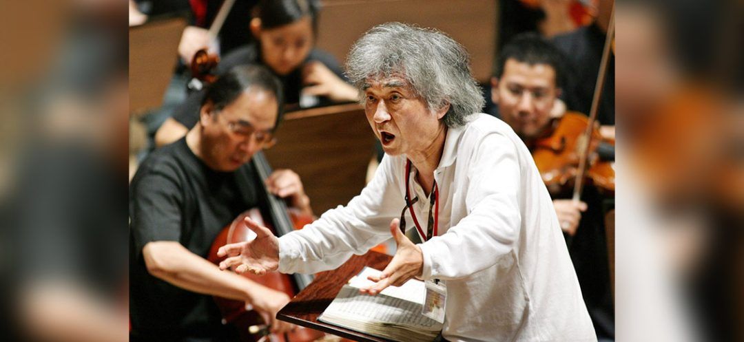 Japanese Conductor Seiji Ozawa Takes His Final Bow