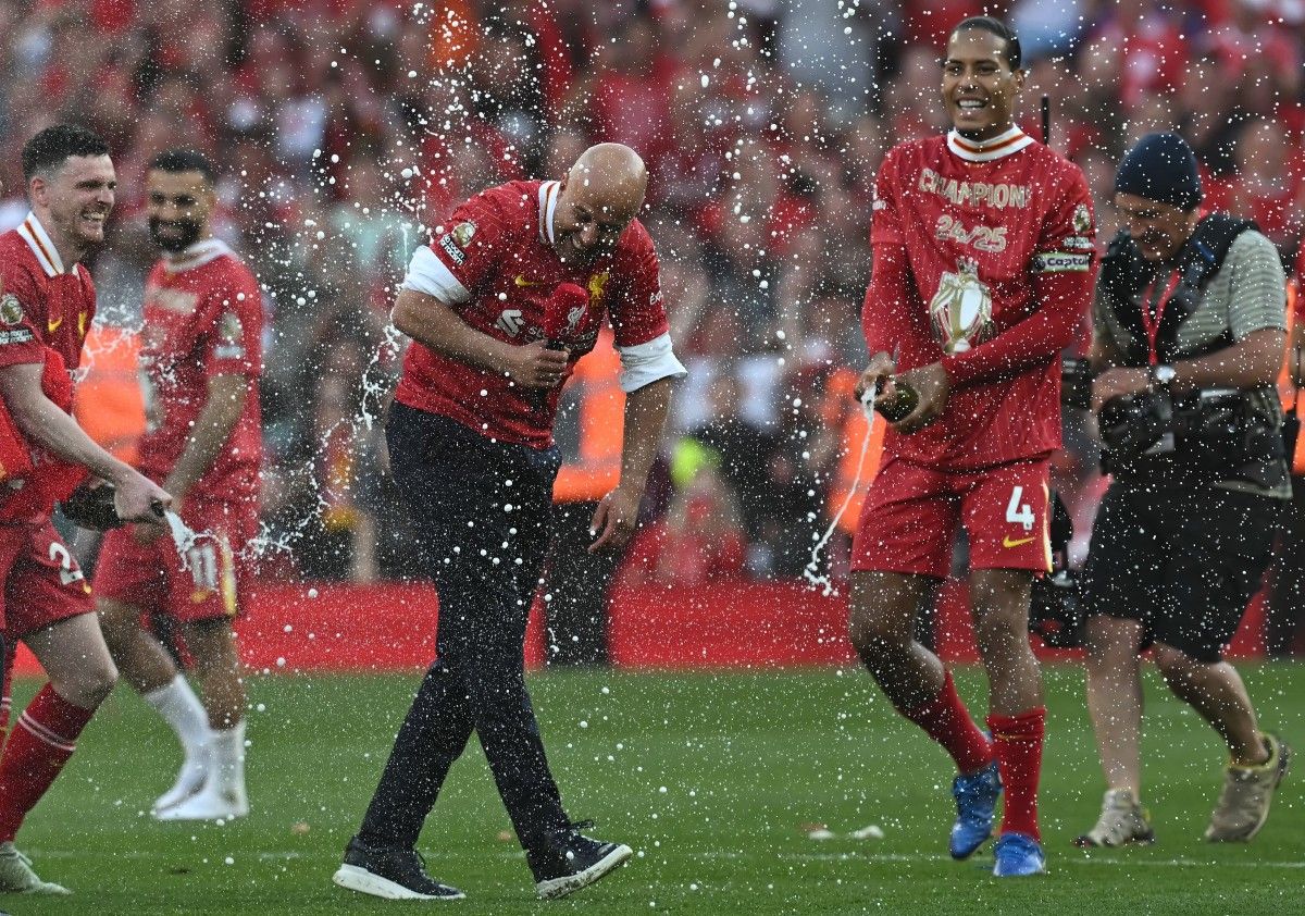 Slot Says Liverpool Premier League Win Was One of 'Best Days of My Life'