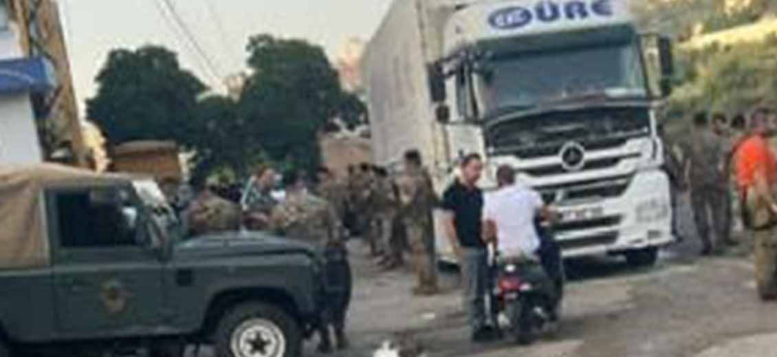 Security Forces Intercept Syrian Truck Carrying Weapons in Batroun