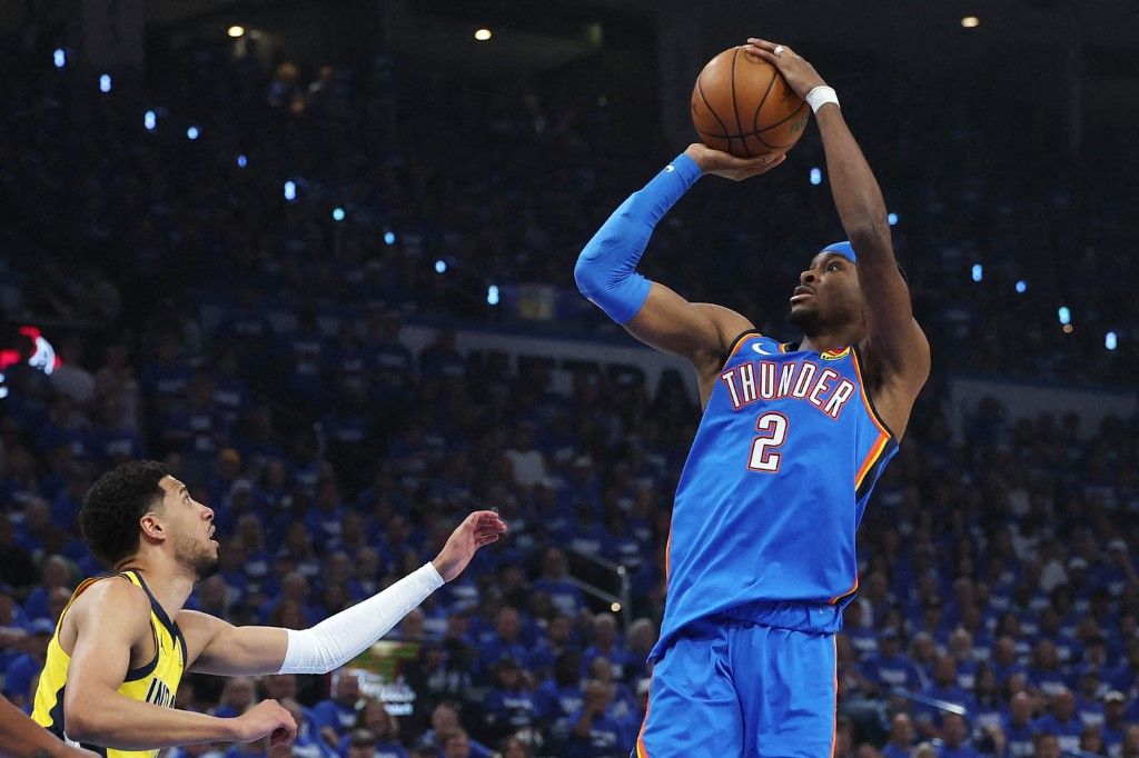 Thunder Rumble to 123-107 Win Over Pacers to Level NBA Finals