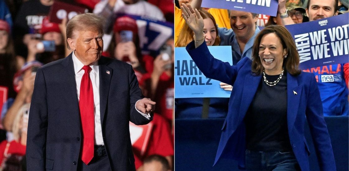 Harris and Trump Race Through Swing States in Final Campaign Push