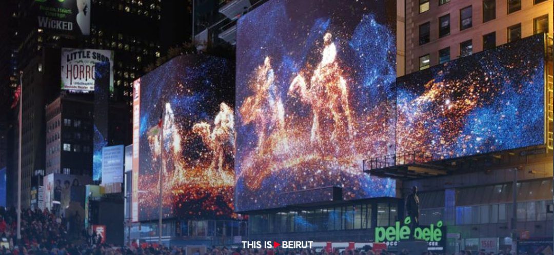 Illuminating the World: Times Square's Festive Scenes