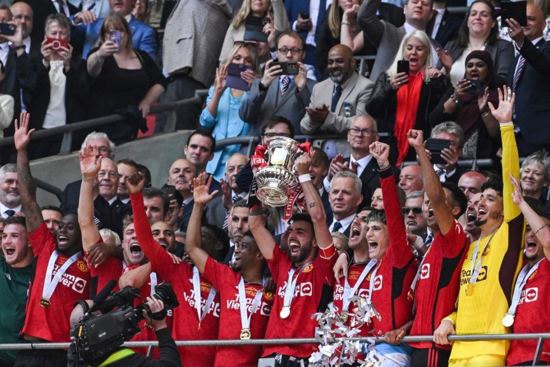 Man Utd Stun Man City in FA Cup Final, Ten Hag Future Uncertain