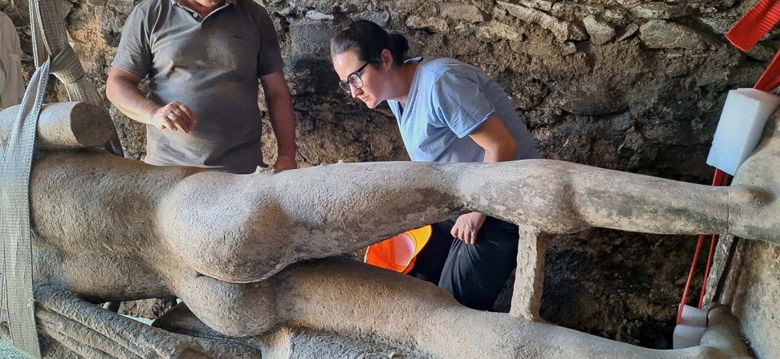 Exceptional Roman Marble Statue Unearthed in Bulgaria