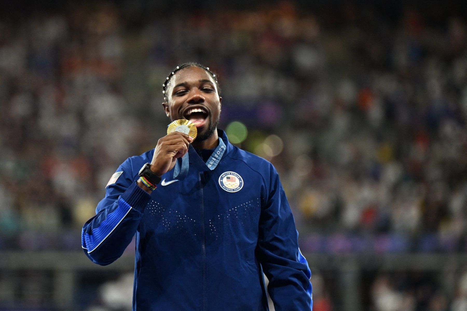 Lyles, Tebogo Sail Into World 200m Final But Gout Out