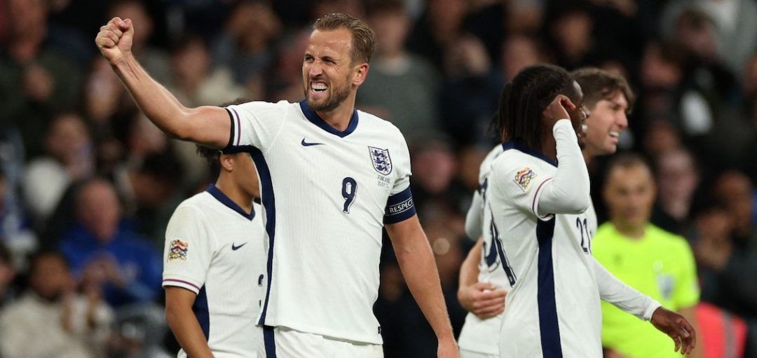 Kane Celebrates 100th Cap With Brace as England Sink Finland