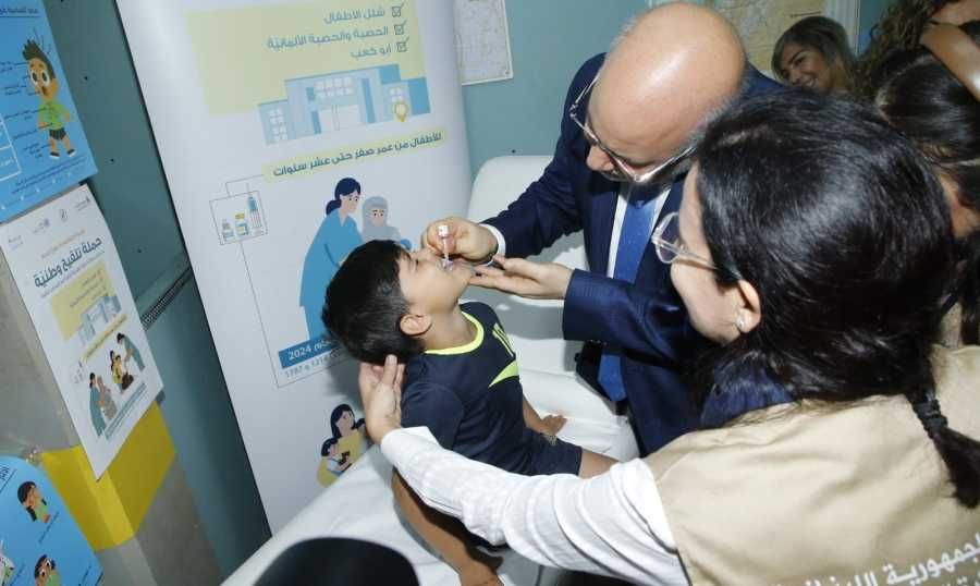 Launch of National Immunization Campaign to Protect Children Amid Crisis