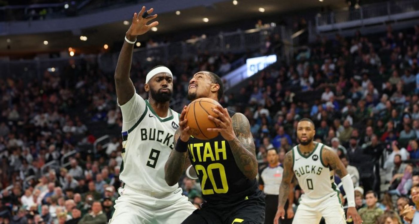 NBA: Bucks Snap Losing Streak with Jazz Rout