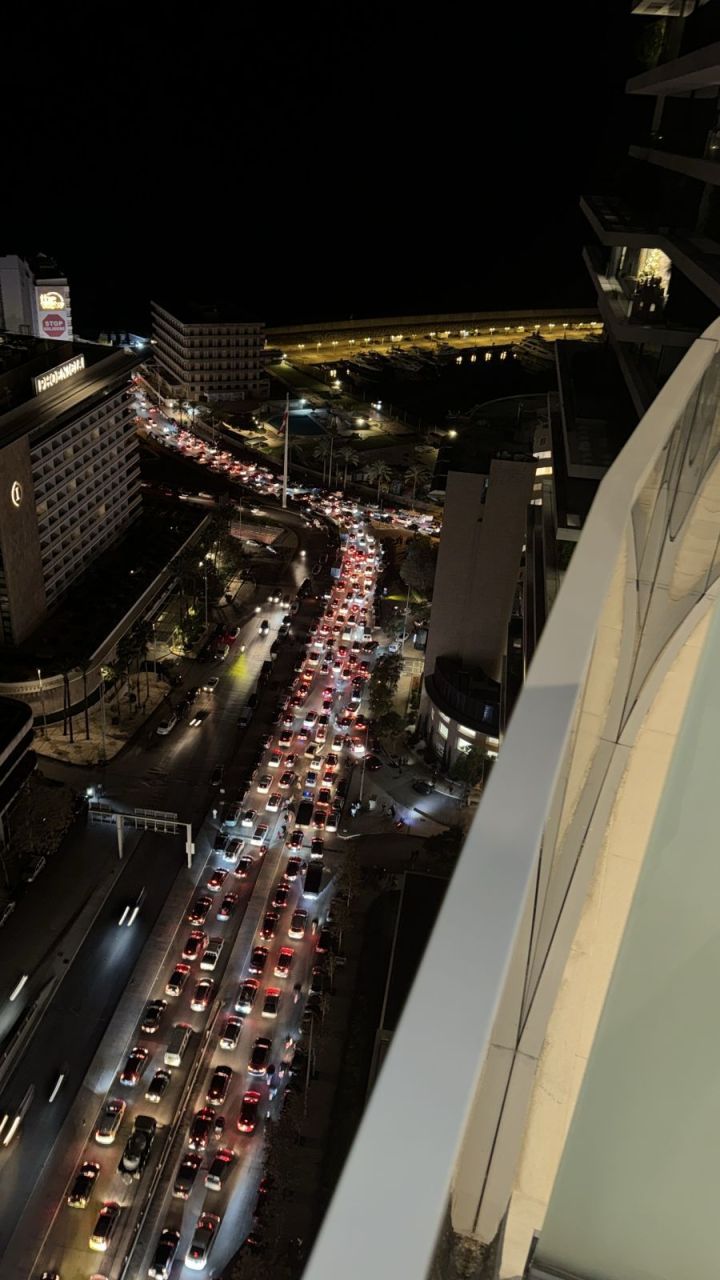 Traffic Blocked Across Beirut, Widespread Panic in the City