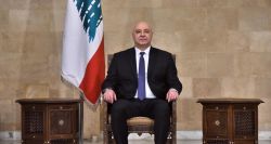 J. Aoun Expresses Satisfaction Over New Government Formation