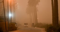 Najaf and Basra Swept by Powerful Sandstorm