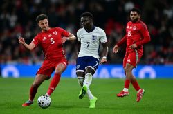 Saka Lights Up England's Confident Friendly Win Over Wales