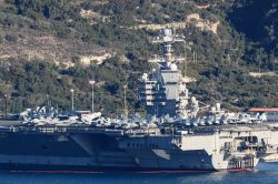 USS Gerald Ford Leaves Crete as Iran Talks Begin: AFP