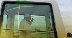 Pope Leo XIV Greets the Faithful Ahead of Mass