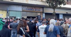 Protest in Hamra Against the Eviction of Displaced People