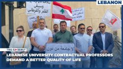Lebanese University Contractual Professors Demand a Better Quality of Life