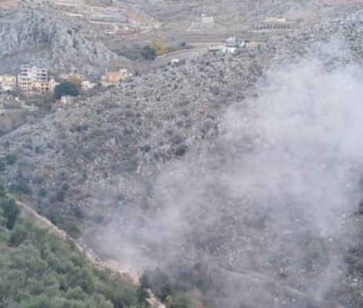 Israeli Strikes Hit Yater and Chebaa, Security Measures Tightened in Yanouh