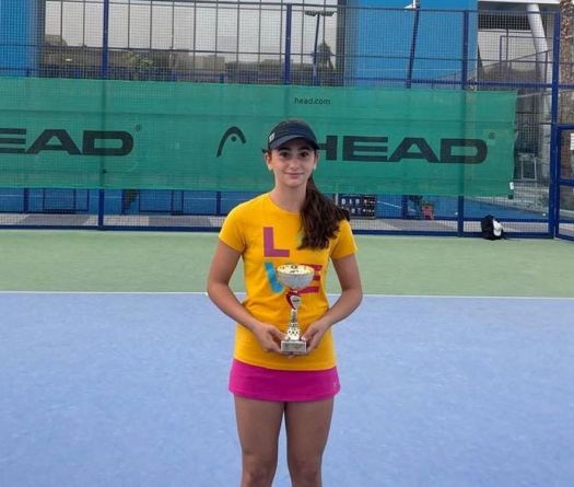 Tennis - U14: Maria Hachache, Princess of Dubai