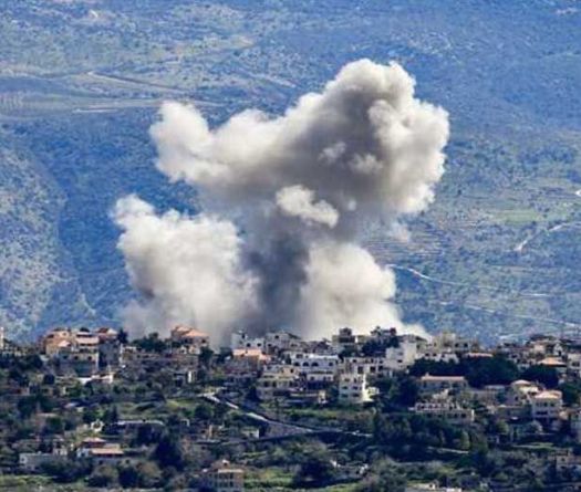New Wave of Israeli Airstrikes in South Lebanon