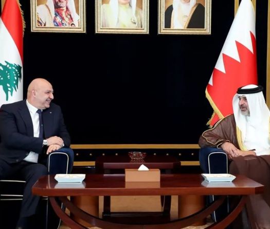Aoun Seeks Economic Partnership with Bahrain During Visit