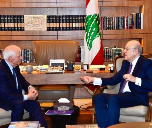 Borrell from Beirut: A Ceasefire and the Application of 1701 Are the Only Solution