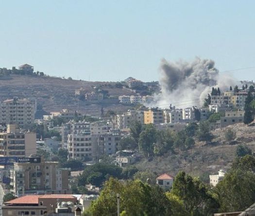 Israeli Airstrike in Jnah Leaves Thirteen Dead; Hezbollah Expands Its Fire Range Targeting Israel