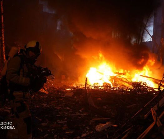 Ukraine Says Russia Fired 623 Drones and Missiles