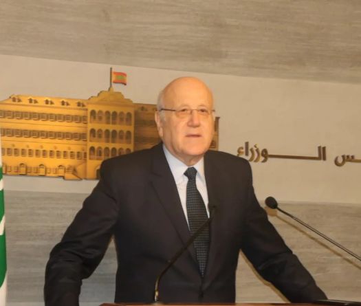 Mikati: To Tighten  Border Security with Syria, Follow up Lebanese Detainees' File