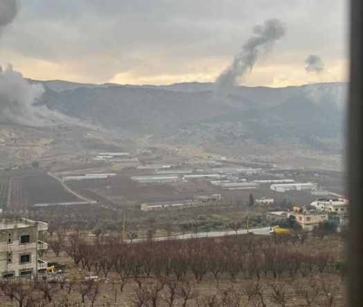 Israeli Raids Target 3 Sites in Qusaya, Beqaa 