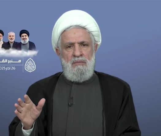 Qassem Urges Lebanese Government to Cancel Negotiations with Israel