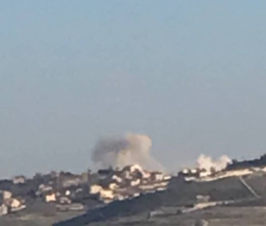 Two Israeli Strikes Target Taybeh in Southern Lebanon