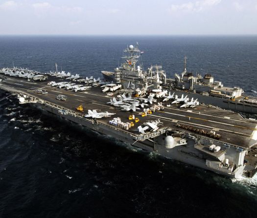 Yemen's Houthis Say Targeted US Aircraft Carrier in Red Sea