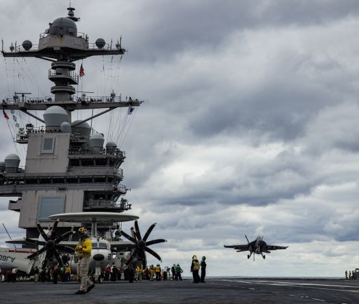 Washington Deploys Third Aircraft Carrier Near the Middle East