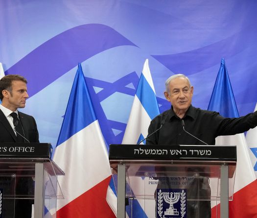 Tensions Rise Between Macron and Netanyahu