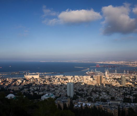 Israel says synagogue hit in 'rocket barrage' on Haifa