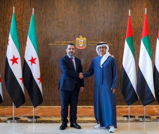 UAE and Syria Discuss Bilateral Relations in First Official Visit Since Assad's Downfall