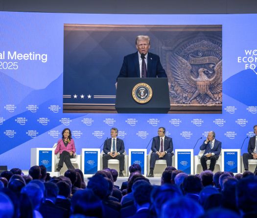 Trump to Davos Elites: Produce in the US or Pay Tariffs