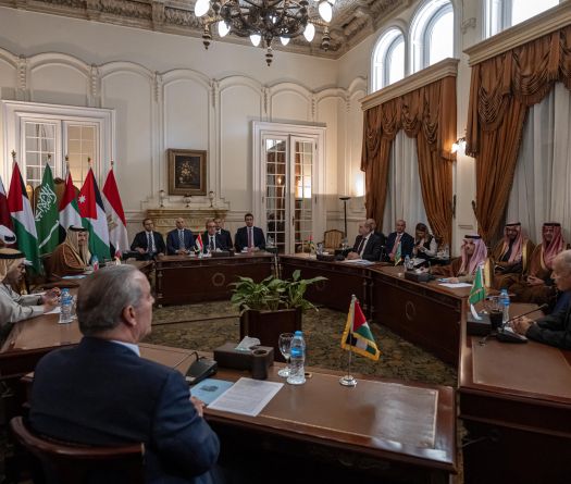 Five Arab Foreign Ministers Reject Forced Displacement of Palestinians