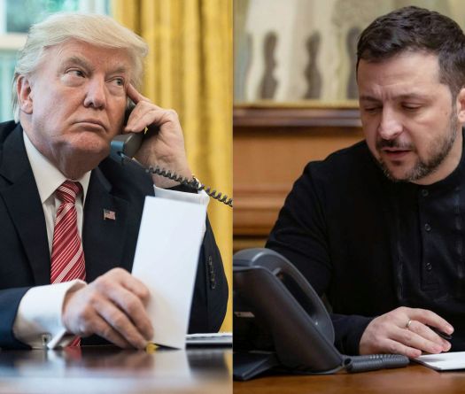 Trump Says Ukraine Truce Bid 'on Track' after Zelensky Call