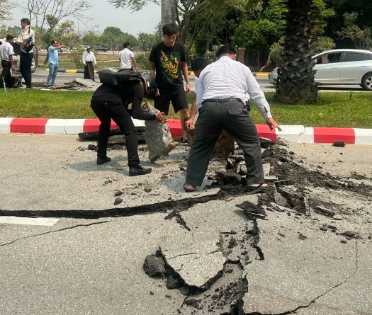 Powerful Earthquake Rocks Myanmar, Thailand